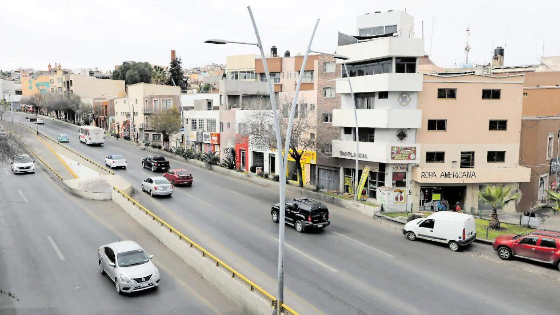 Bulevar López Mateos en Zacatecas